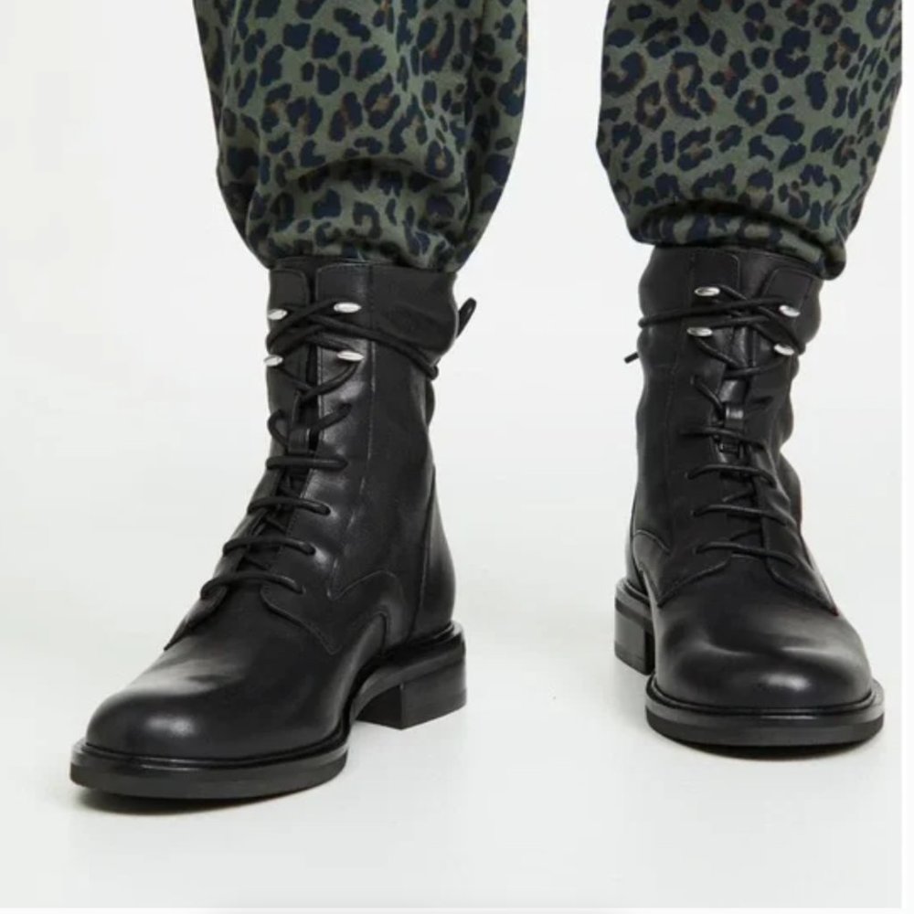 Rag & Bone Leather Lace up boots NIB 7.5